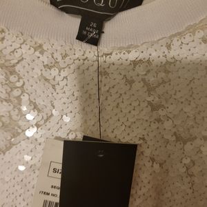 Plus Size Sequence Dress